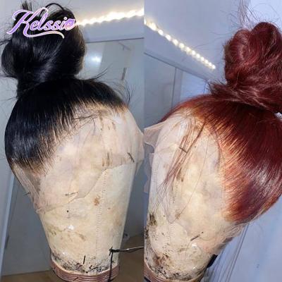 China Wholesale Silky Straight Wave 613 360 Lace Front Human Hair Wig, 360 Full Lace Wig Long Virgin Human Hair, Cheap Individual Natural Braid Wig for sale