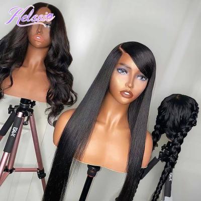 China Cheapest Body Wave Malaysian Vietnamese Raw Hair Wig, Lace Front Wigs 16 26 32 Inch Hair Factory, Lace Front Wig Preplucked Wholesale for sale