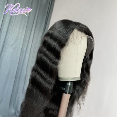 China 13x4 Lace Front Human Hair Wigs, Raw Lace Front Human Hair Wigs, Wholesale Straight Natural Silky Straight Wave Hair Wigs Grade 10a for sale