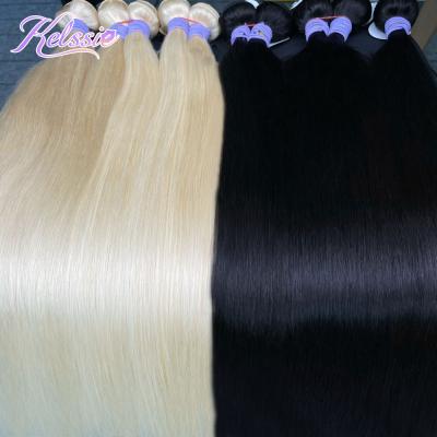 China Silky Straight Wave Remy Virgin Hair Bundle Raw Straight Highest Quality European Hair Extension Direct Supplier 10a 12a Mink Sample Hair Bundle for sale