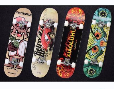 China Nice skateboard heat transfer film high quality printing for skateboard maple board for sale