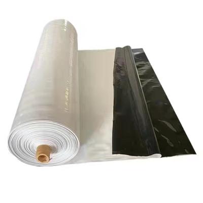 China Other Black White Agricultural Panda Greenhouse Film Silage Tarp Film Biodegradable for sale