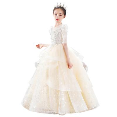 China Factory Supply Breathable Girl Children Princess Night Dress Sparkle Princess Dress Direct For Girl for sale