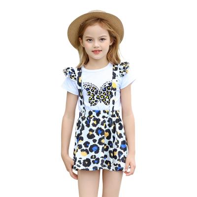 China 2021 Summer Casual Girls' Clothing Sets Dress European Ins Style Little Girls' Clothing Sets for sale