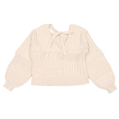 China QUICK DRY Ladies Sweater Spring Casual Knitting Women Sheath Long Sweater Knitted Pullover for sale