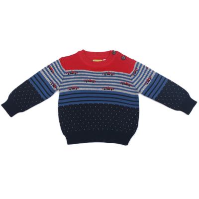 China Manufacturer Price Breathable Spring Kids Baby Cable Knit Pullover Sweater Knitted Babies Boy Sweater for sale