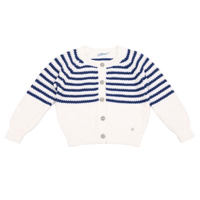 China New Design Kids Sweater Coat Crochet Cardigan Breathable Comfortable Girl Knitted Cardigan for sale