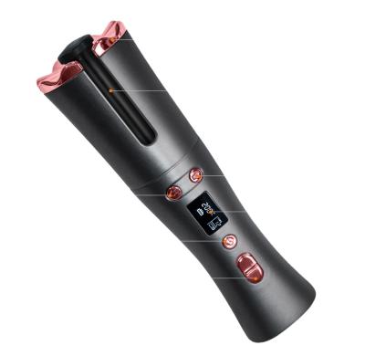 China Portable Ceramic Automatic Hair Curler Tools Cordless Hair Roller Curler 45W Hot Selling Magic Hair Curler for sale