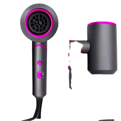 China Foldable Display Salon Hair Dryer Less Damage One Stage Hair Airbrush Hair Straightener Hot Dryer for sale