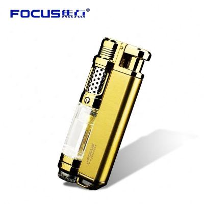 China Metal electronic professional zine alloy transparent gas windows lighters for sale