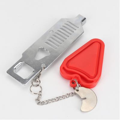 China Convenient home use security door lock portable door latch for door locking for sale