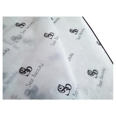 China TP-63 Moisture Proof Customized Wrapping Hoods Tissue Paper Wrapping Hats Soft Paper White Tissue Wrapping Clothing Paper Printing for sale