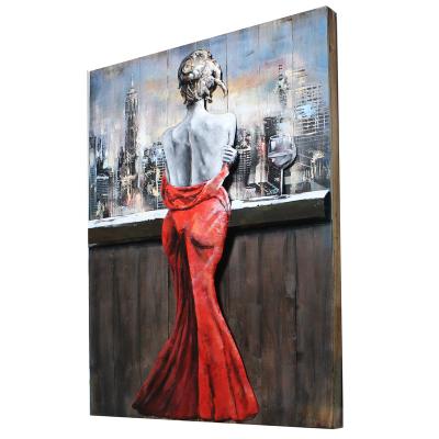 China 100% hot sale 2022 living room portrait living room base canvas handmade human wall art custom made nude paintings for sale