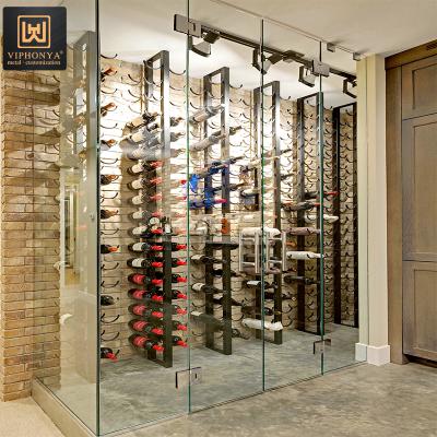 China (Other) (Other) Beautiful Adjustable Adjustable Wine Shelves Wine Cabinet Bottle Holder For Living Room for sale