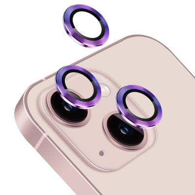 China Anti-scratch Protection FiMulti-color 3D Camera Lens Glass Protector For iPhone13/13pro/13promax for sale