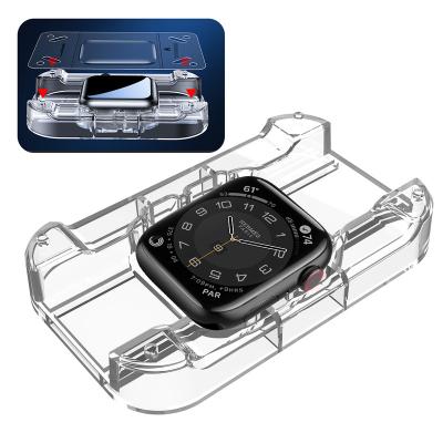 China Anti-Fingerprint/Easy to Install Nano Hybrid Screen Protector for Apple Watch Series 4/5/6 Se 38mm/40mm/42mm/44mm with Easy Installation Tray for sale