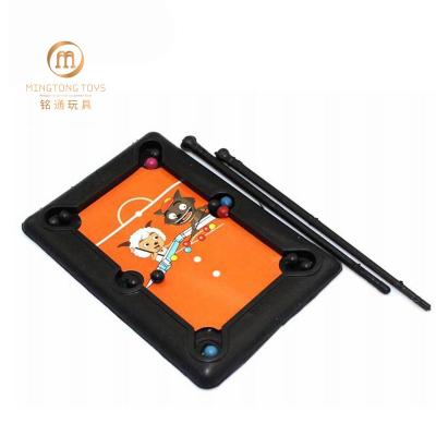 China Promotional Mini Carom Pool Small Cheap Cartoon Billiard Table Cartoon Cute Cute Billiard Table for sale