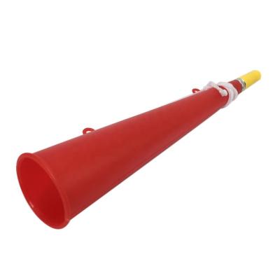 China Factory Direct Selling Custom Plastic Soccer Party Football Air Horn Cheering Trumpet Toy For Kids for sale