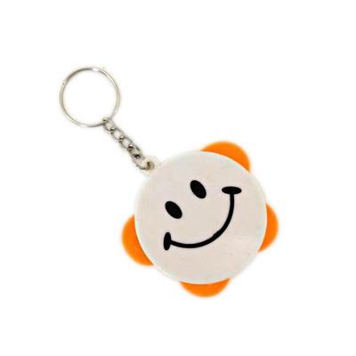 China Item Mini Plastic Tambourine Gift Keychain Cute Promotional Keychain for sale