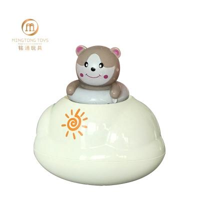 China Eco-friendly Material Water Sprinkler Animal Top Floating Baby Shower Bath Toys For Kids for sale