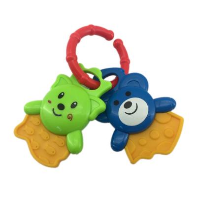 China High Quality Plastic Safety Hot Sale Wrist Rattle Teether Set Bell Baby Rattle Toys for sale