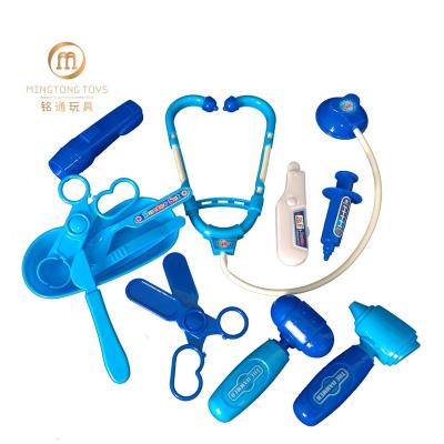 China Plastic Preschool Kindergarten Mini Family Medical Kit Pretend Playset Educational Doctor Toys For Kids for sale