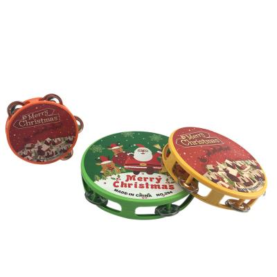 China Musical Toy Educational Instrument Plastic tambourine set plays basque tambourine cheap wholesale price for sale