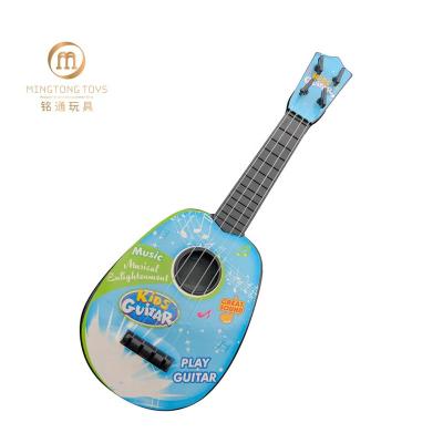 China Educational Toy Hot Selling Educational Kids Musical Instrument Baby Toy Realistic Miniature Guitar For Children for sale