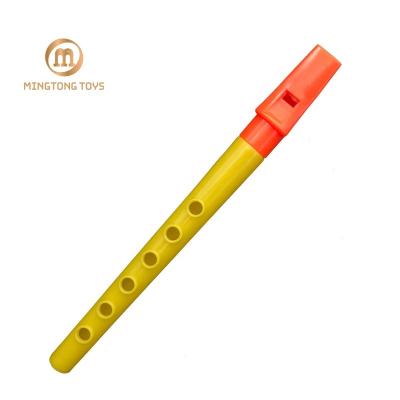 China Cartoon Toy Promotional Gift Educational Toddler Musical Instrument Recorder Cheap Plastic Groove Toy For Children for sale