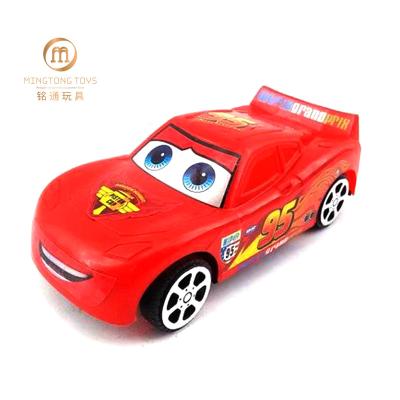 China Safety Kids Favorite Cartoon Pull Back Small Plastic Car Toy for sale