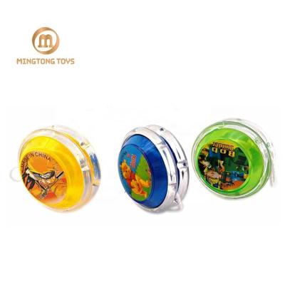 China Promotional custom plastic yo-yo classic toys design gift logo cheap yo-yo ball for kids for sale