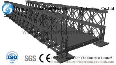 China CB321(CB100) DDR Bailey Bridge From China,prefabricated bridge,steel bridge,truss bridge for sale