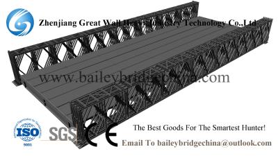 China CB200(HD200) Double Lane QS ,Bailey Bridge From China,truss bridge,prefabricated bridge for sale