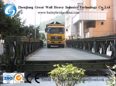 China Cb100(321) DSR Bailey Bridge,Modular bridge,Temporary bridge ,PSB,prefabricated Bridge for sale