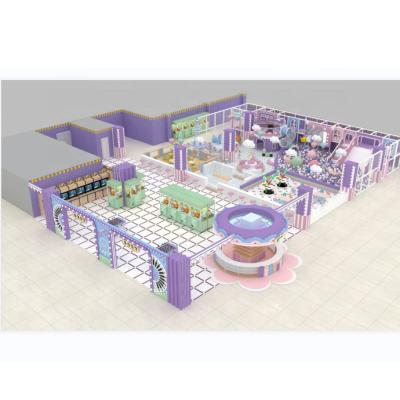 China 1-3 Small Wooden Indoor Playground Korea Indoor Playground Equipment Children's Small Indoor Playground Equipment for sale