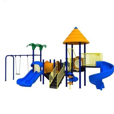 China Slide Kindergarten Garden Park Plastic Outdoor Playground Play Center Outdoor Game for sale