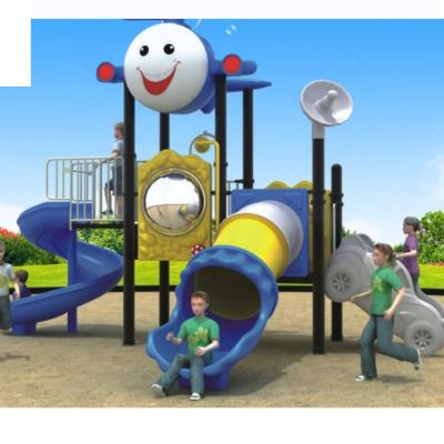 China 1-3 Small Play Plastic Outdoor Structure Outdoor Plastic Tubes Slide Small Playground Outdoor Playground for sale