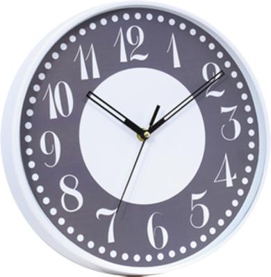 China Simple design Arabic numerals CREATIVE colorful round plastic wall clock for sale