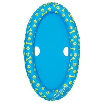 China Customized Pools Dog Pool Float - Inflatable Pet Pool Toy Raft - Blue for sale