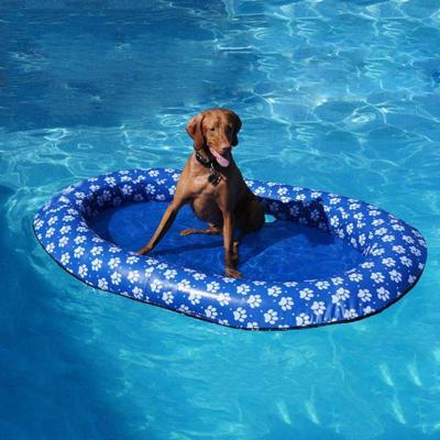 China Sustainable Inflatable Swimming Pool Raft For Dogs Amusement Pool Bath Toy for sale