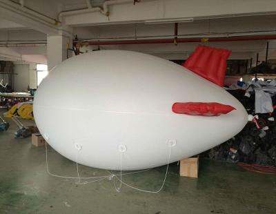 China Outdoor inflatable airship advertising balloon, helium airship balloons cheap price for sale