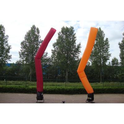 China Nylon Single Leg Advertising Mini Inflatable Sky Air Dancer Inflatable Air Duct Man for sale