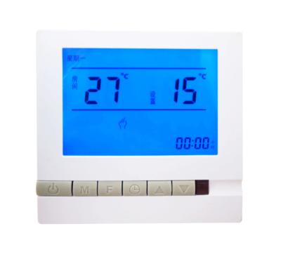 China Modern thermostat of underfloor heating systems for sale