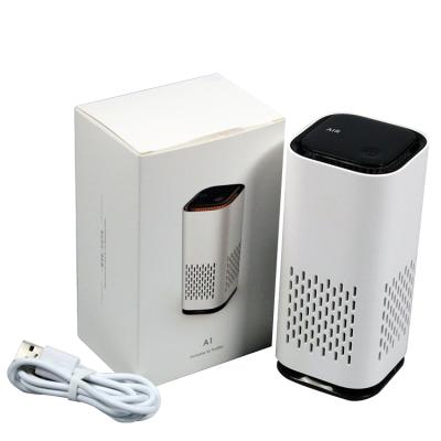 China 2021 Fresh New Fashionable Style USB Mini Smart Car Air Purifier for sale