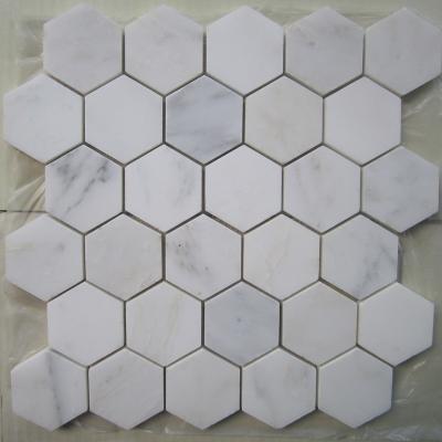 China Parquet Natural Marble Mosaic for sale