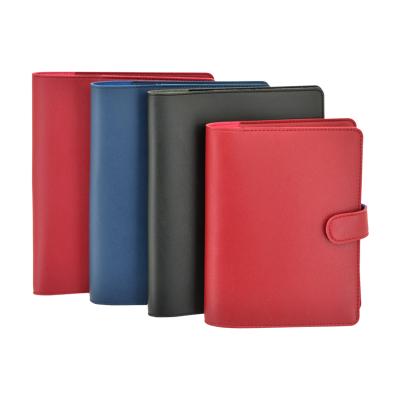 China A5 B6 PU Leather Printed Soft Cover For Loose Leaf Notebook for sale