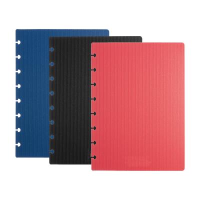 China Disc Binding Disc Binding Notebook Cover Perforated Holes Made of PP Foam Cover for Planner for sale