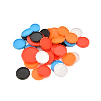 China Disc Binding 1000 Pieces Solid Color Notebook Disc Binding Ring/Bag 18mm 24mm 28mm 32mm 38mm for sale