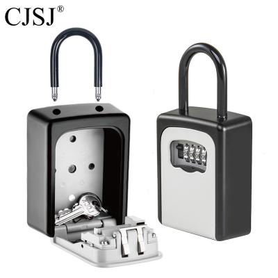 China CH-802 Aluminum Alloy Lock Factory Manufacture Real Estate Outdoor Key Safe Portable Key Box for sale