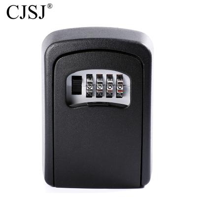 China New Model Aluminum Alloy CH-803 4 Key Metal Master Box Digital Code Lock Safe for sale